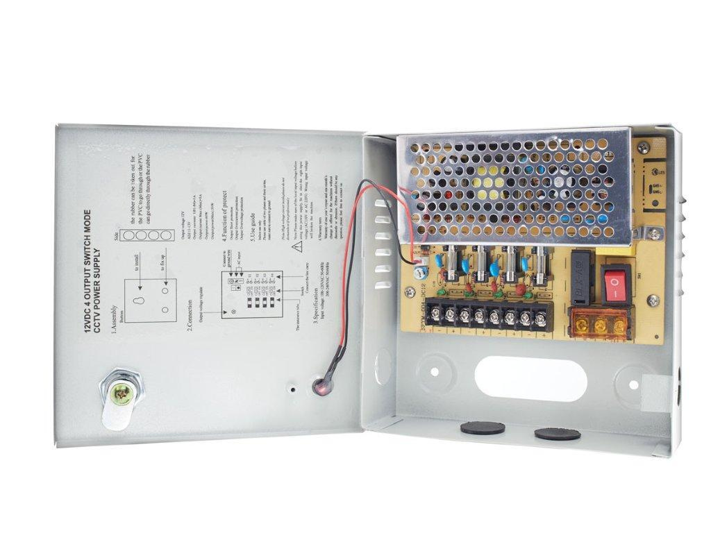 Bloc d'alimentation 12V 15A - Choisissez le bon boites d'alimentation CCTV  W-D-LINK pour votre système.